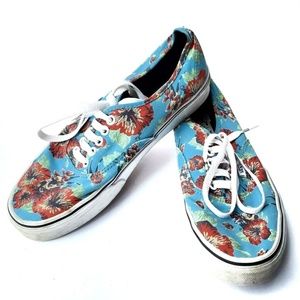 Rare Vans Star Wars Blue Canvas Low Top Sneakers